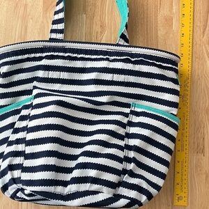 THIRTY-ONE RETRO METRO HEAVY CANVAS BUCKET TOTE